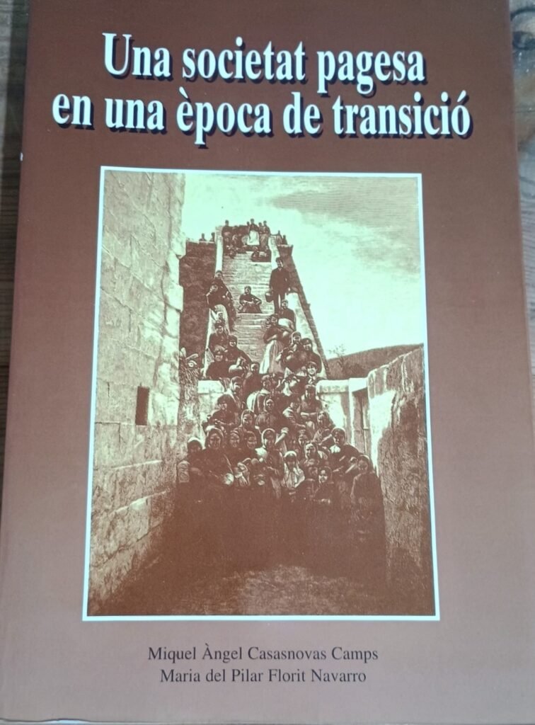 Libro “Una societat pagesa en una època de transició”