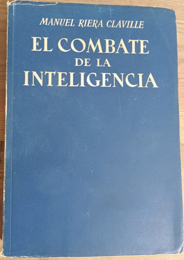 Libro “El combate de la inteligencia”